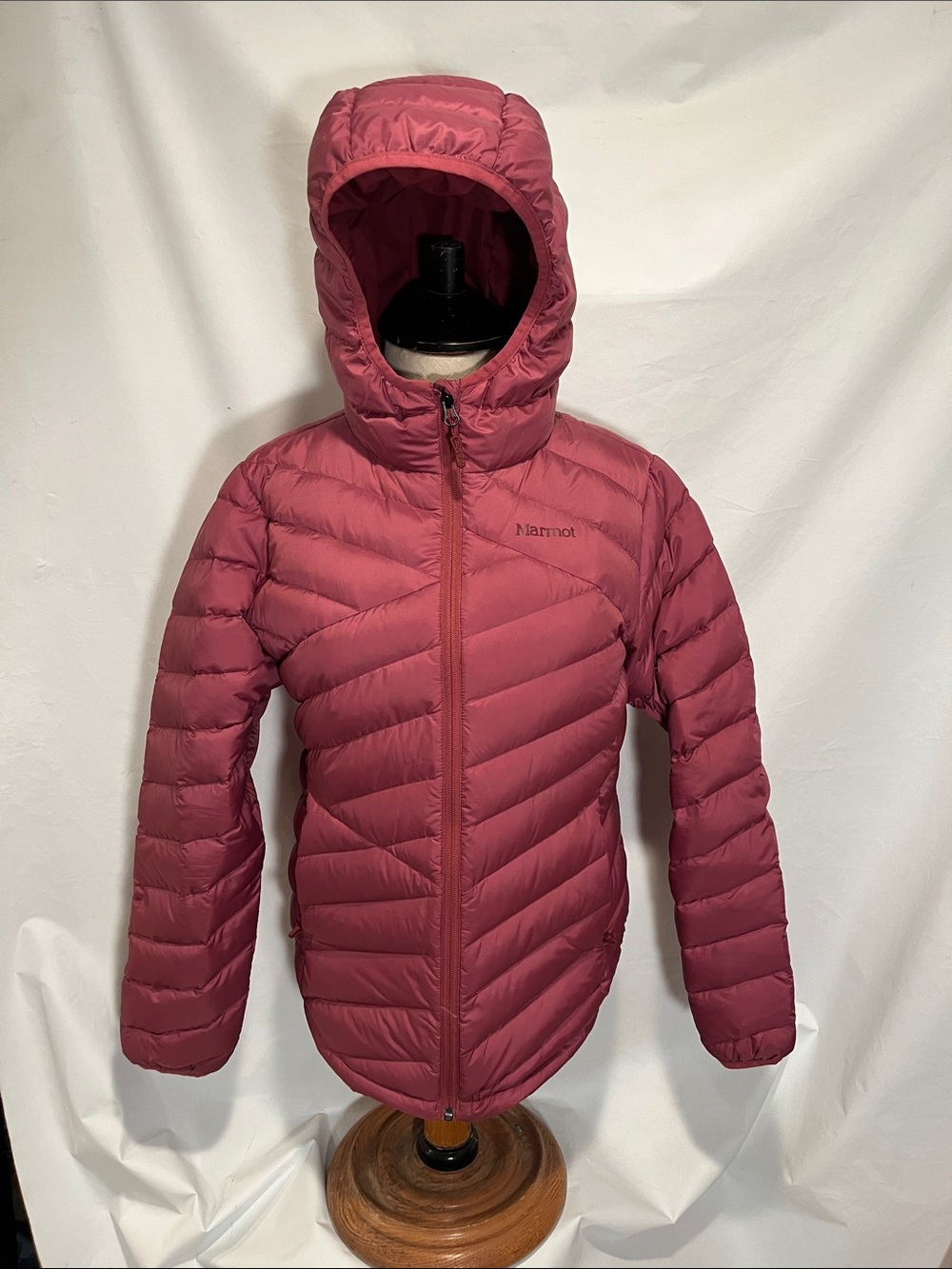 Marmot Women's 700 Fill Down Hooded Quilted Puffer Jacket